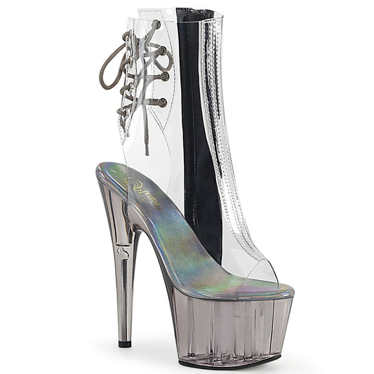 Pleaser Stivaletti da donna ADORE-1018CT CLR / Smoke Tinted