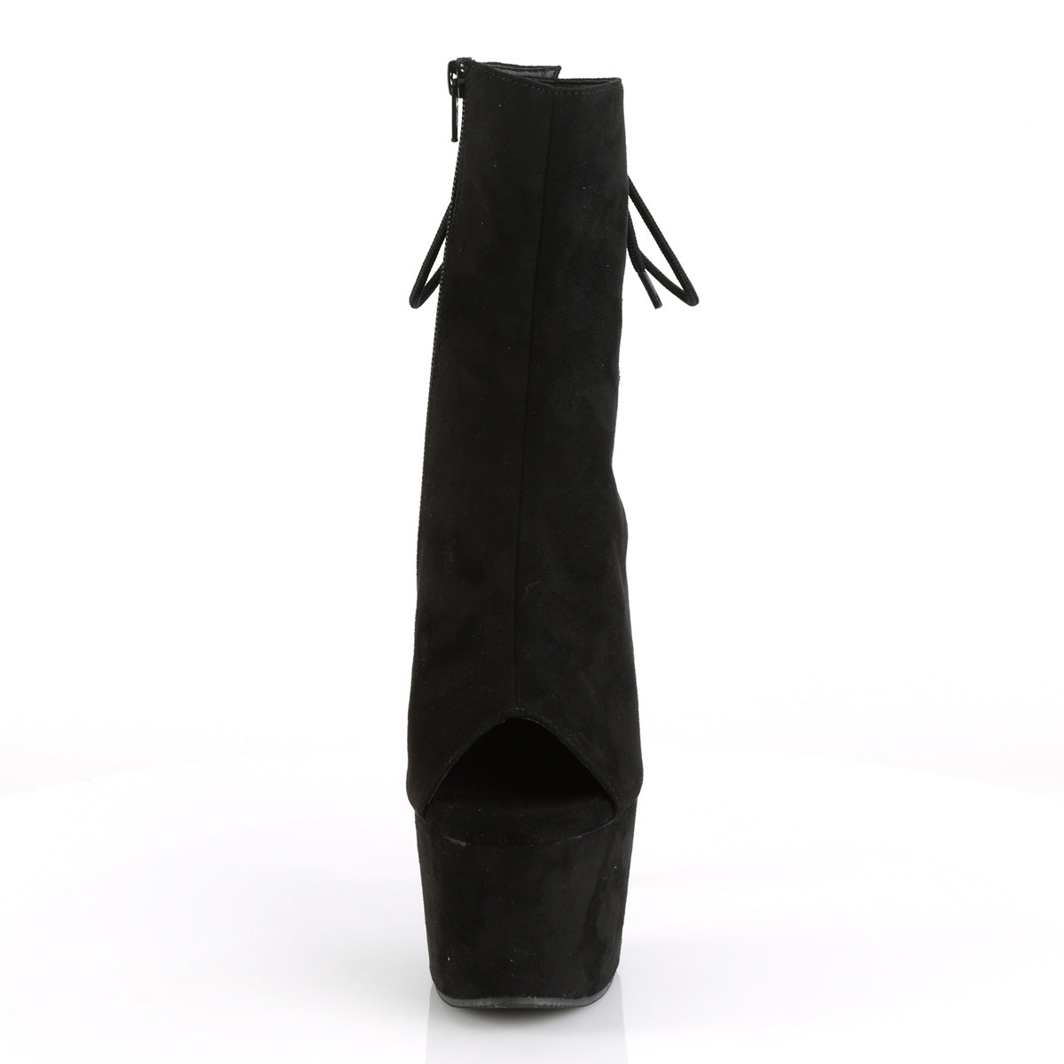 Pleaser Stivaletti da donna ADORE-1018FS BLK FAUX SOMEDE / BLK Suede
