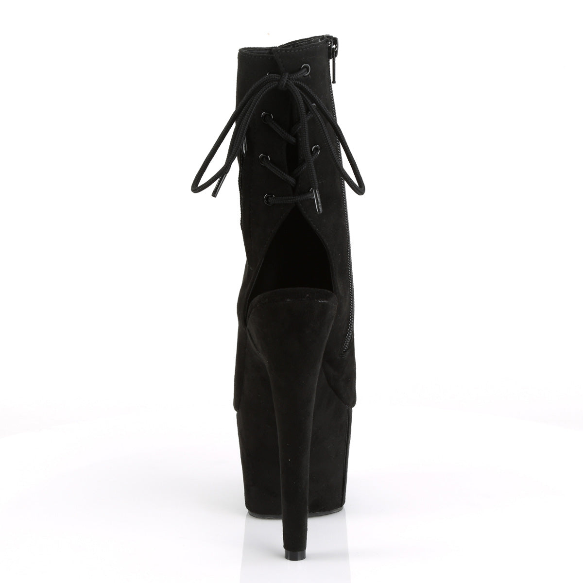 Pleaser Stivaletti da donna ADORE-1018FS BLK FAUX SOMEDE / BLK Suede