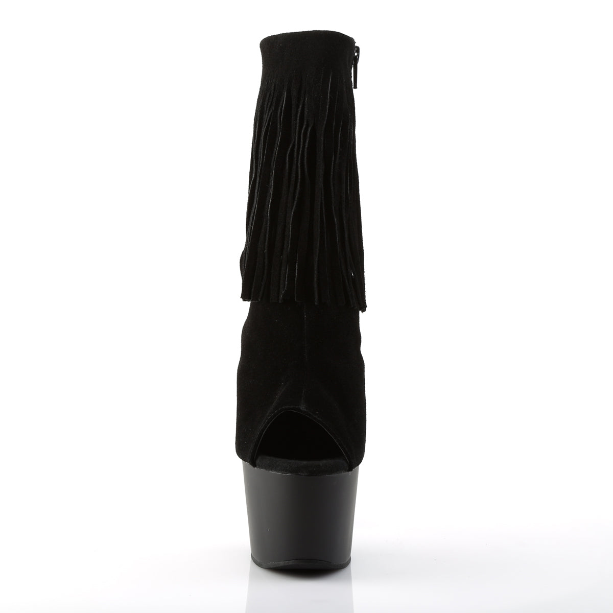 Pleaser Stivaletti da donna ADORE-1019 BLK Suede / Blk Matte
