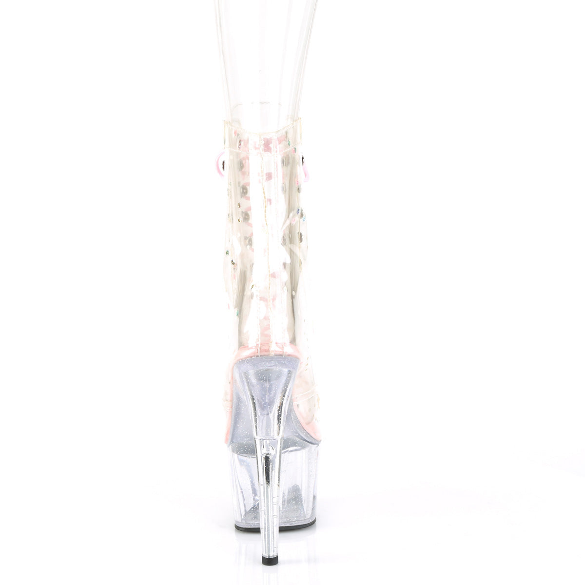Pleaser Stivaletti ADORE-1020C-2 CLR TPU-B. Pink / Clr.