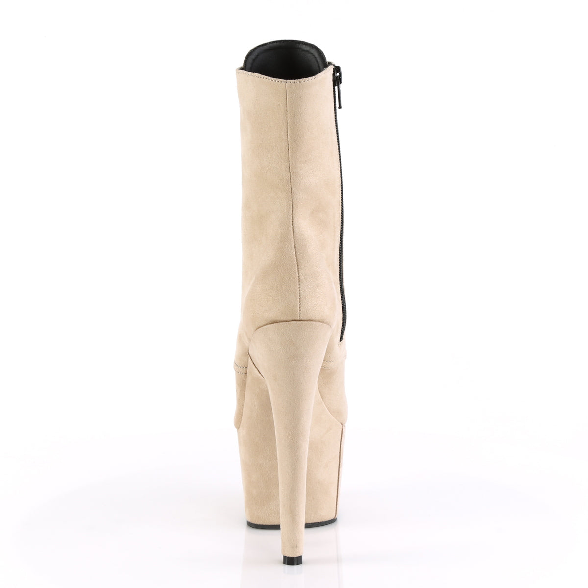 Pleaser Stivaletti da donna ADORE-1020FS Beige Faux Suede / Beige Faux Suede Suede