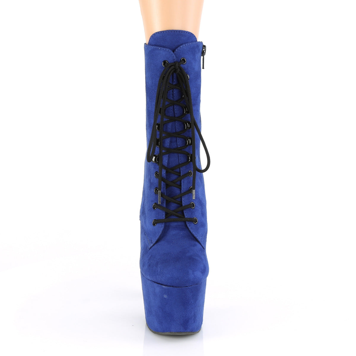 Pleaser Stivaletti da donna ADORE-1020FS Royal Blue Faux Suede / Royal Blue
