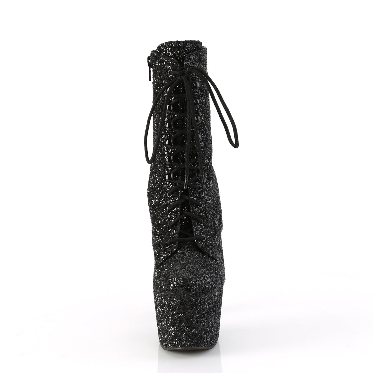 Pleaser Stivali alla caviglia ADORE-1020 GWR Black Black/Black Glitter