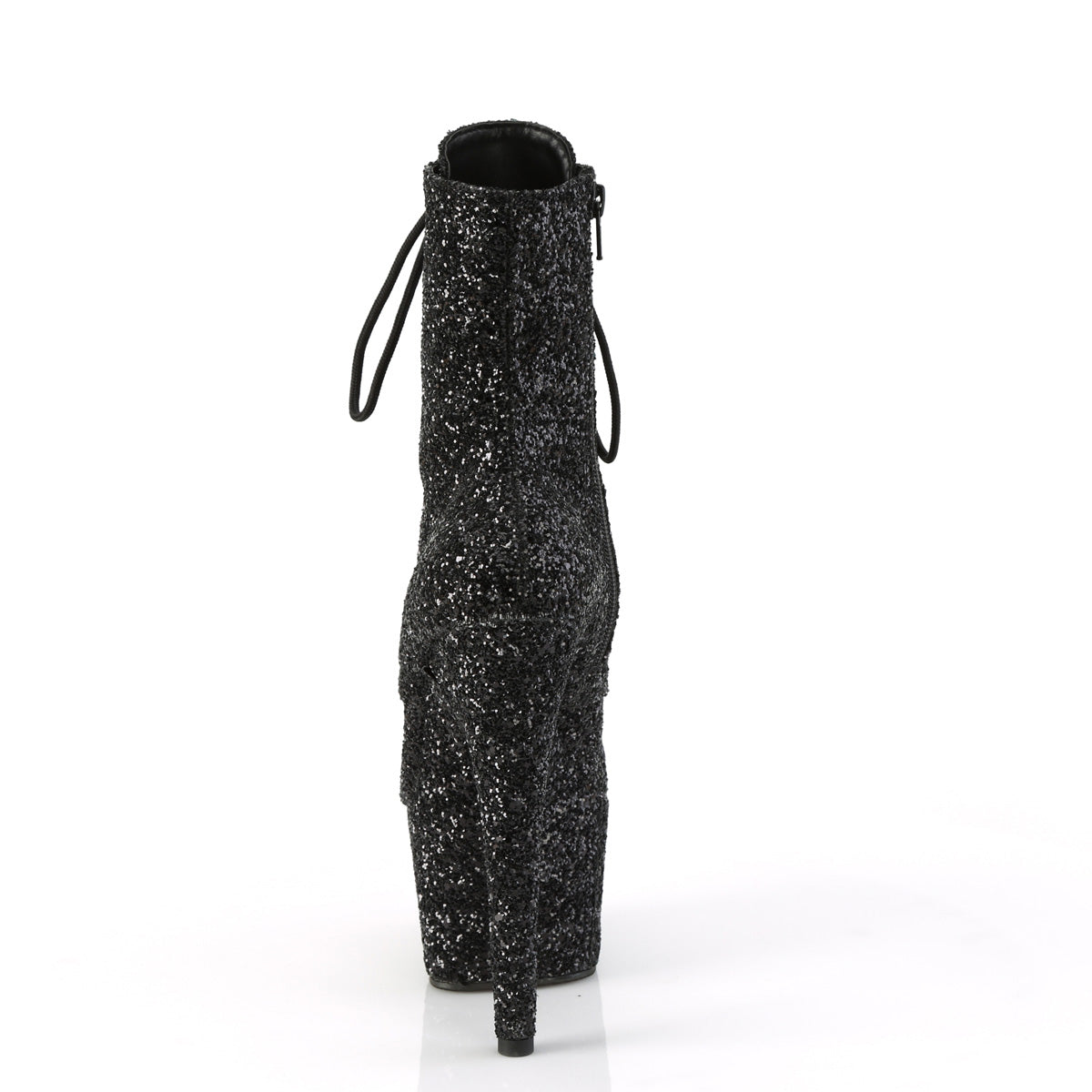 Pleaser Stivali alla caviglia ADORE-1020 GWR Black Black/Black Glitter