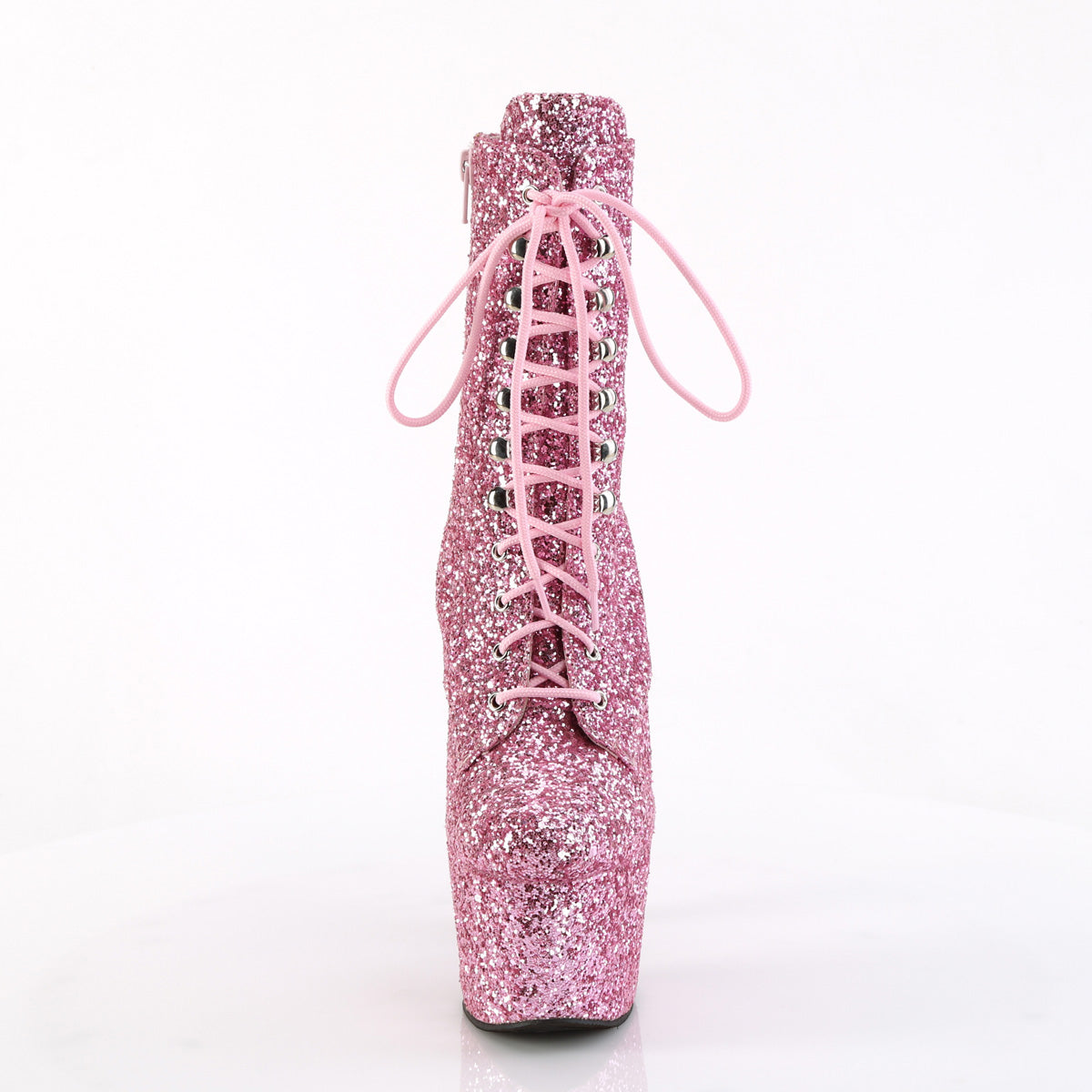 Pleaser Stivali alla caviglia ADORE-1020 GWR B. Pink Glitter/By. Glitter rosa