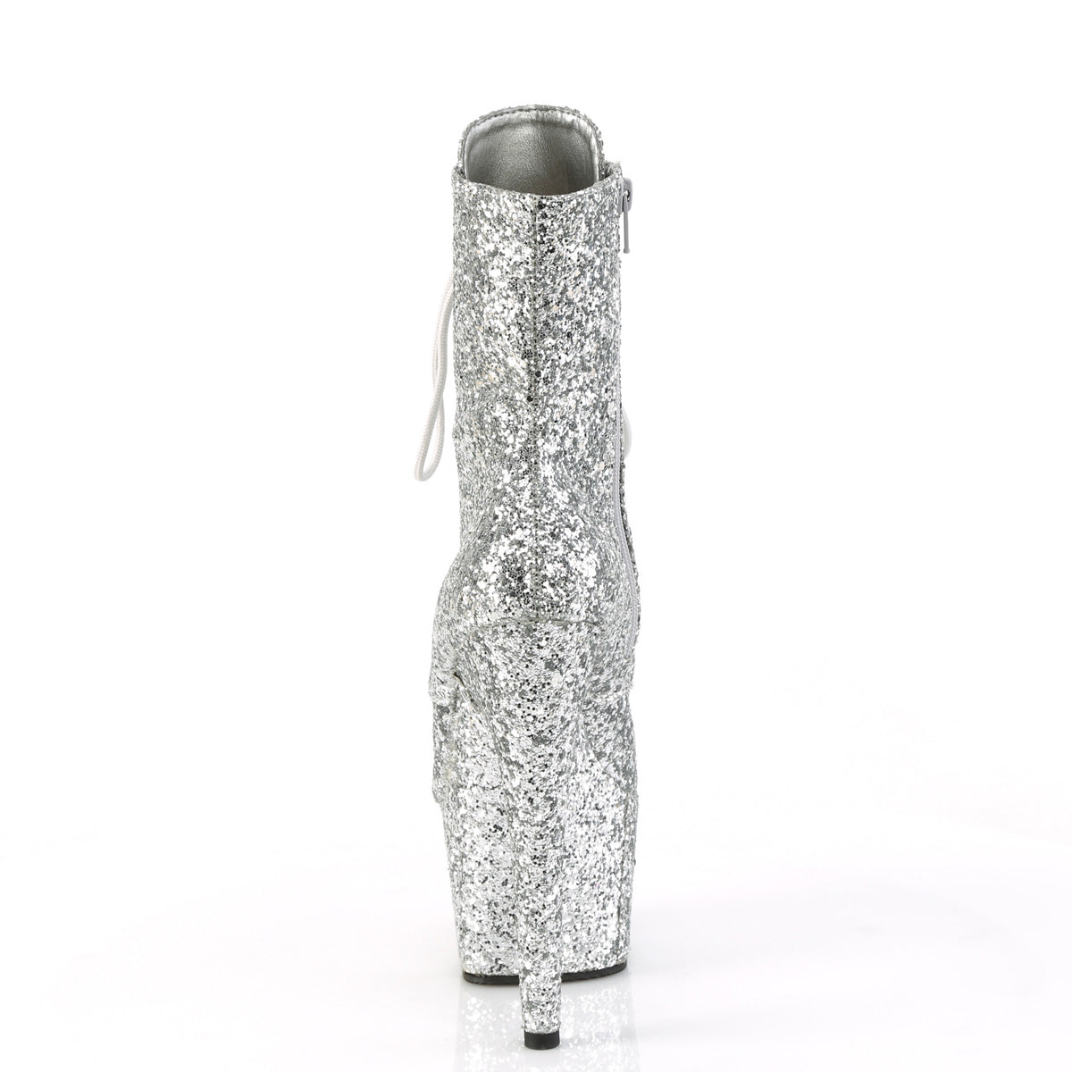 Pleaser Stivali alla caviglia ADORE-1020 gwr glitter d'argento/glitter d'argento