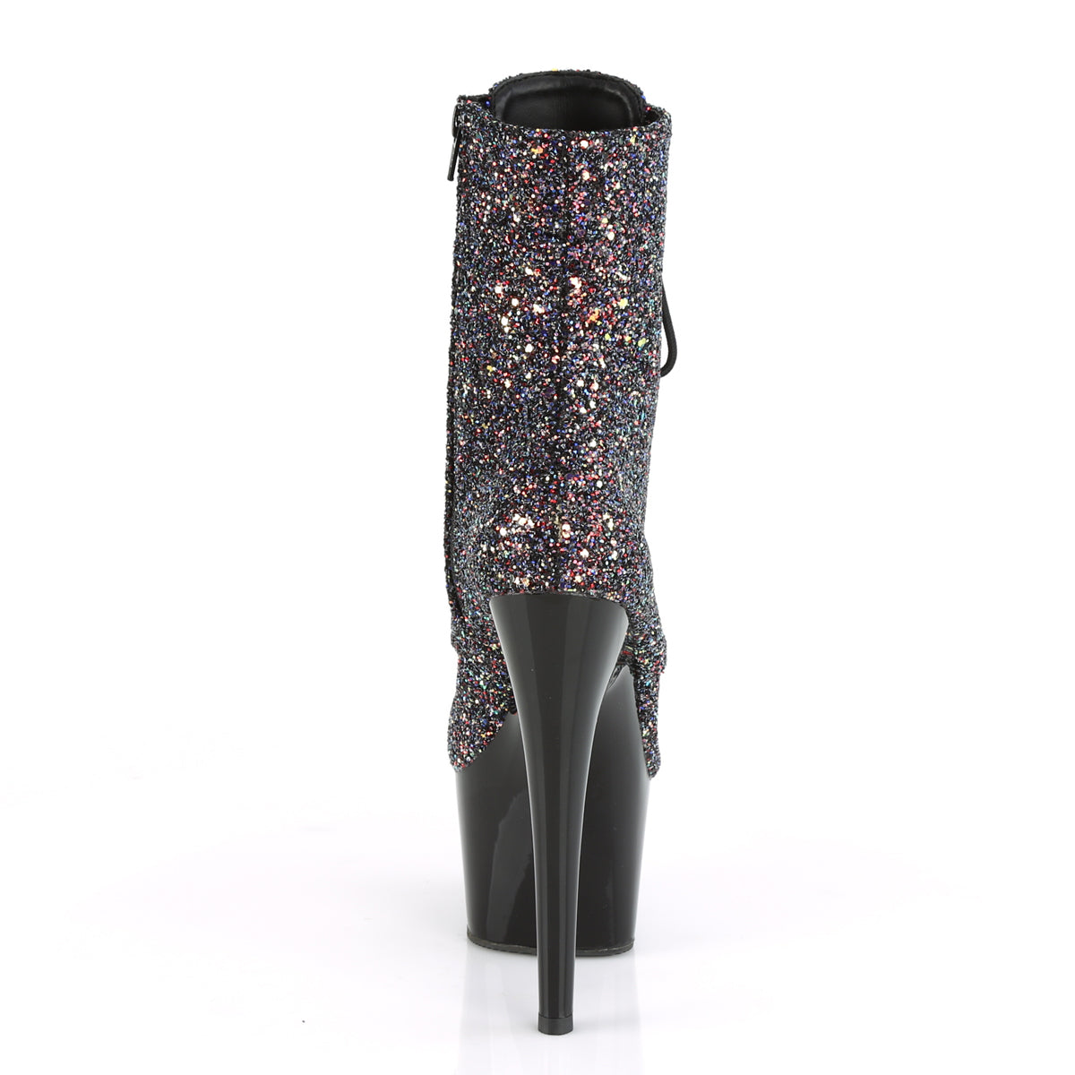 Pleaser Stivaletti da donna ADORE-1020Lg Purple Multi glitter / BLK