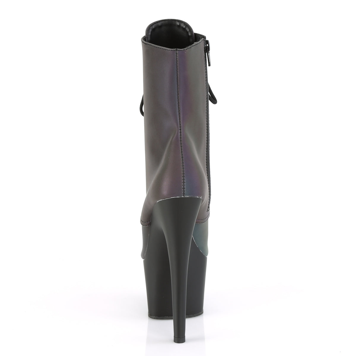 Pleaser Stivaletti da donna ADORE-1020Refl verde multi riflettente / BLK opaco