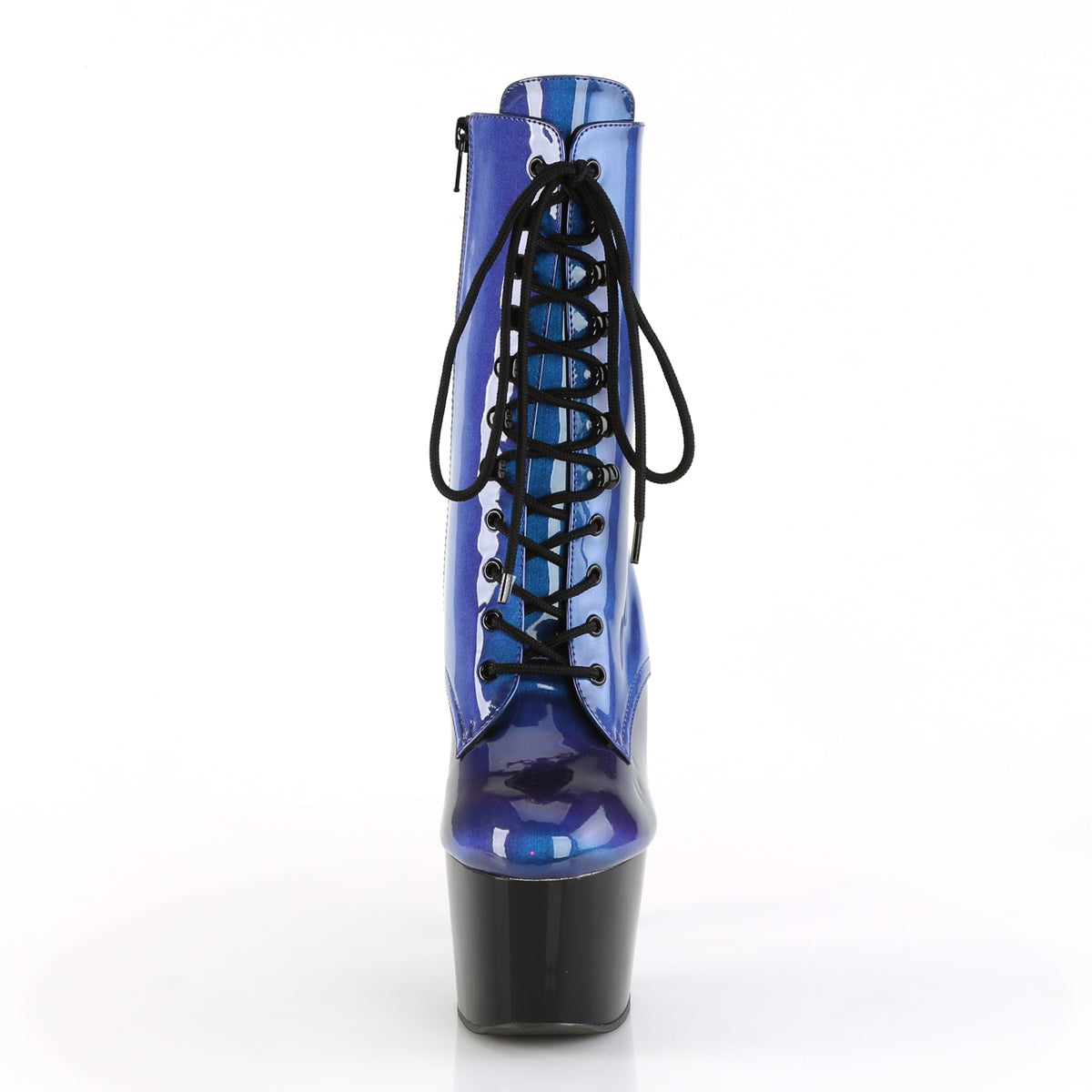 Pleaser Stivaletti da donna ADORE-1020SHG Blue-Purple / Blk