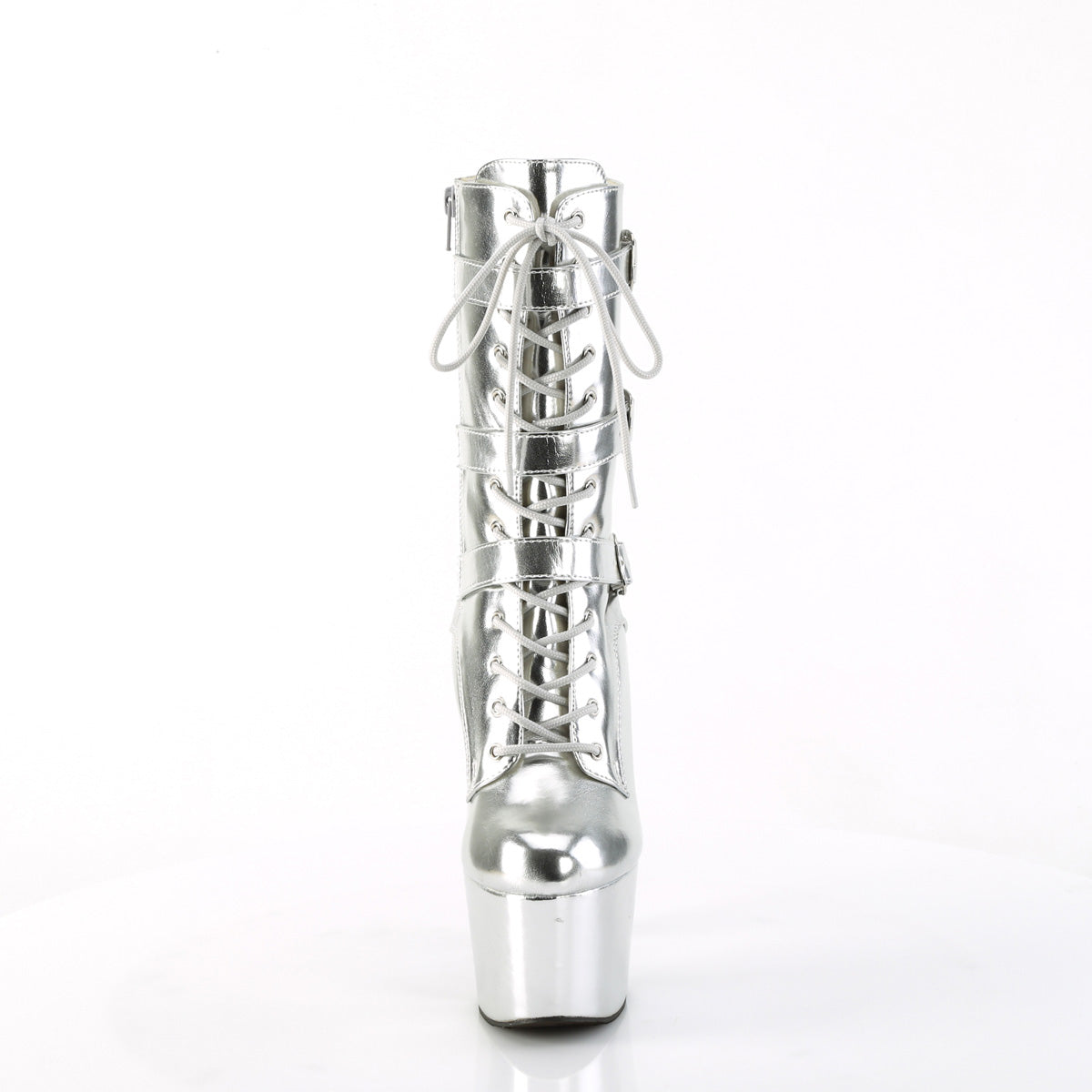Pleaser ADORE-1043 Slv Metallic Pu/Matching