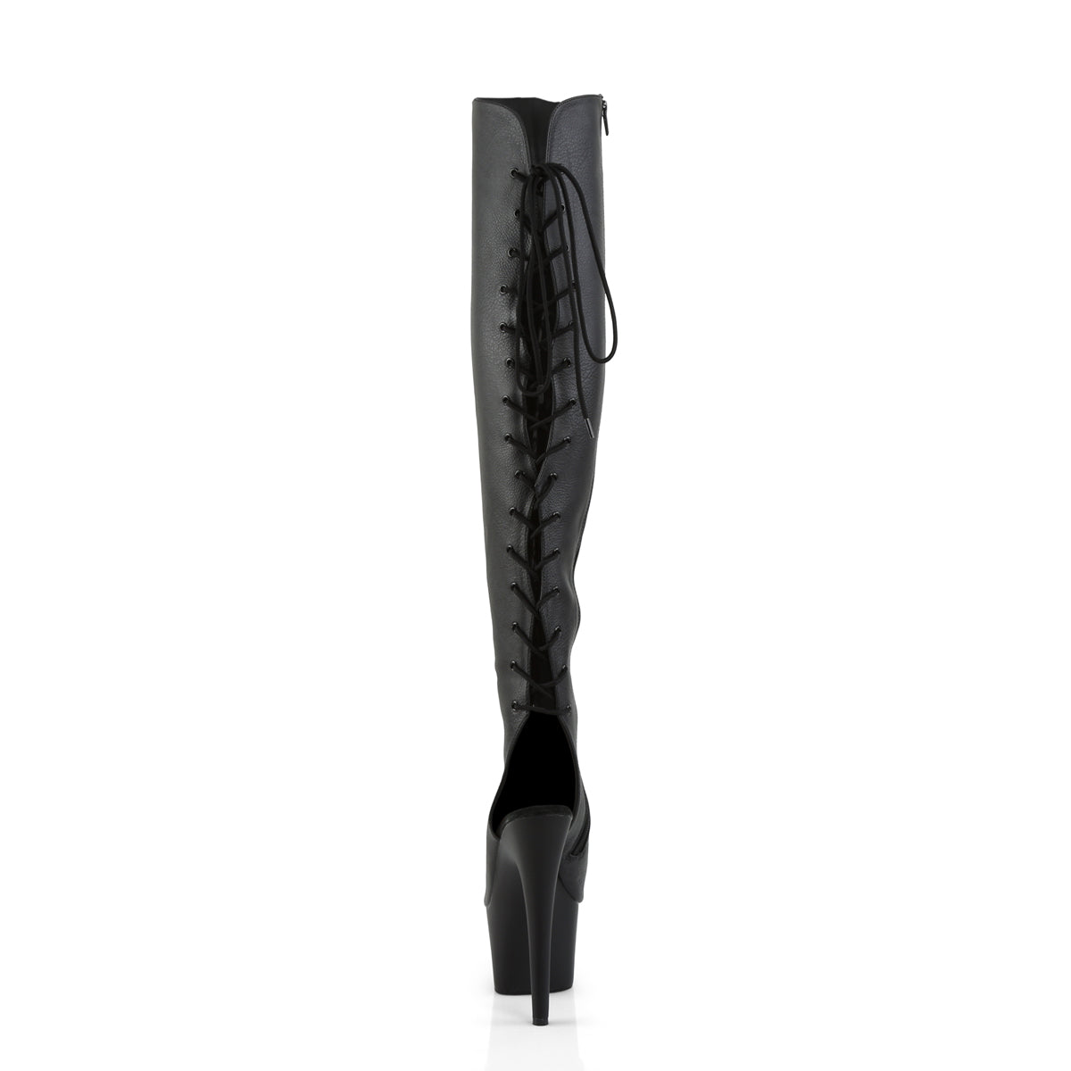 Pleaser Stivali da donna ADORE-3019 Blk in ecopelle / BLK opaco
