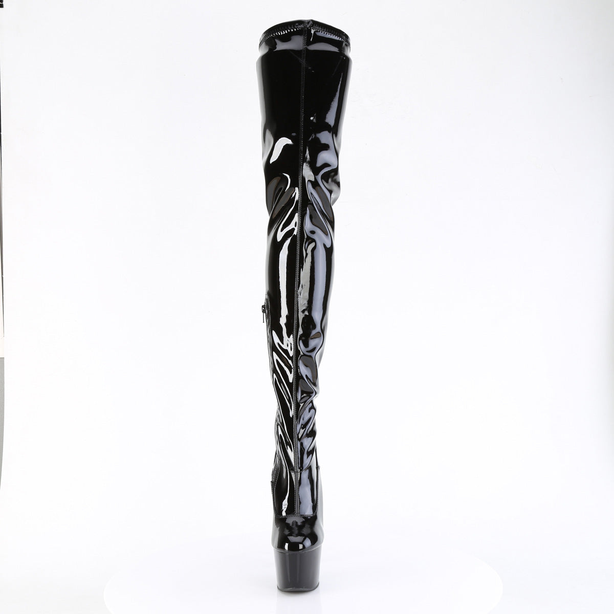 Pleaser ADORE-4000 blk str. Pat/blk