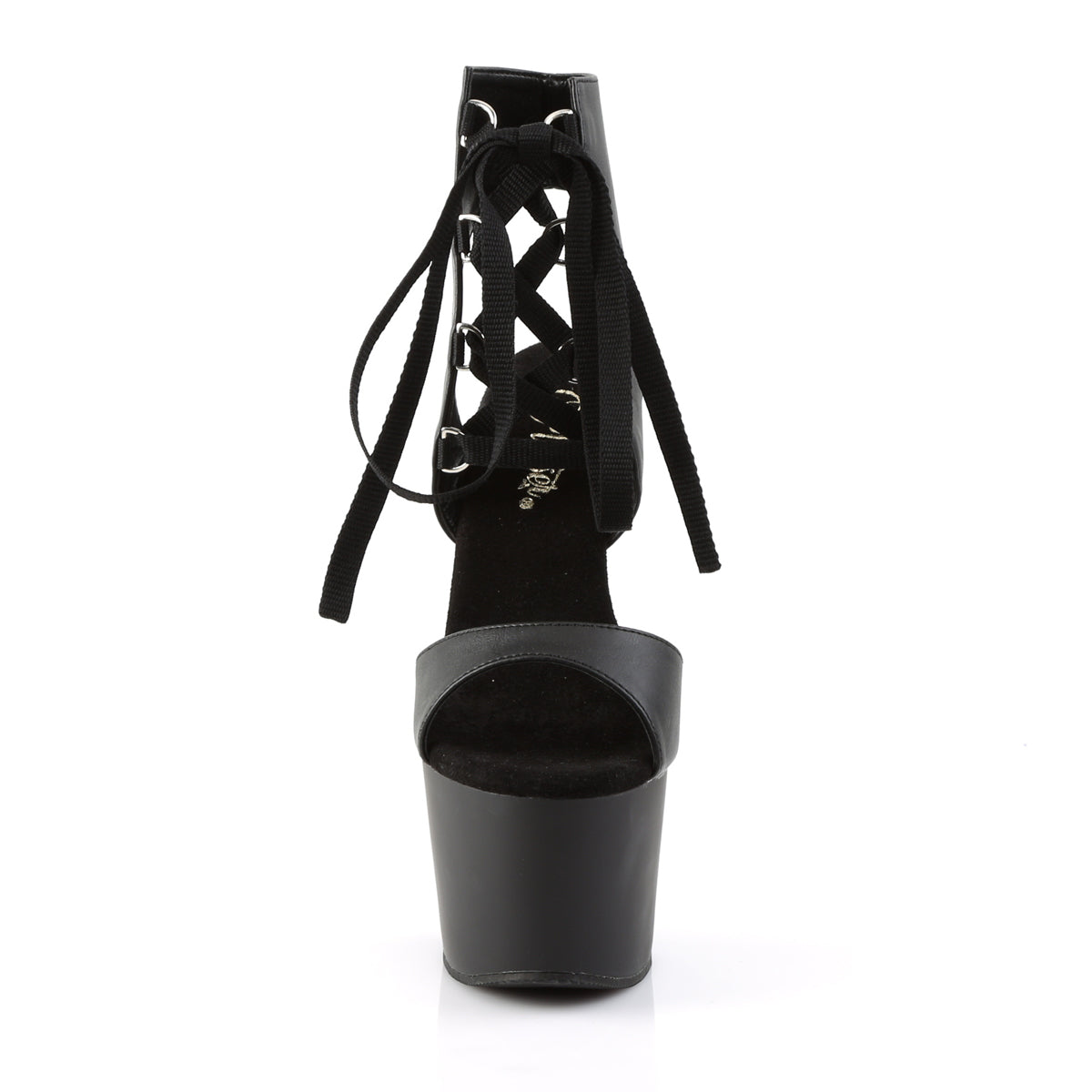 Pleaser Sandali da donna ADORE-700-14 BLK Pelle ecopelle / Blk Matte