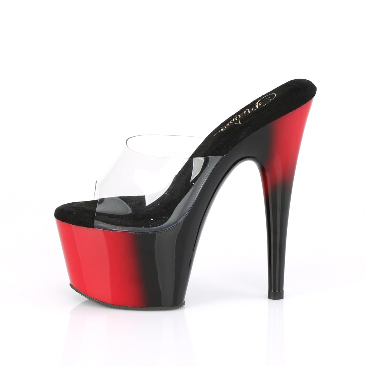 Pleaser Sandali da donna ADORE-701BR CLR / RED-BLK