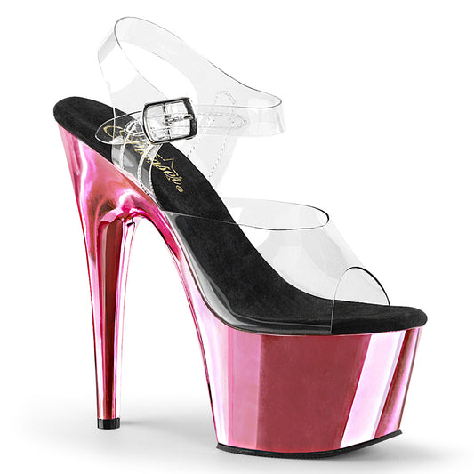 Pleaser Sandali da donna ADORE-708 CLR / b. Cromo rosa