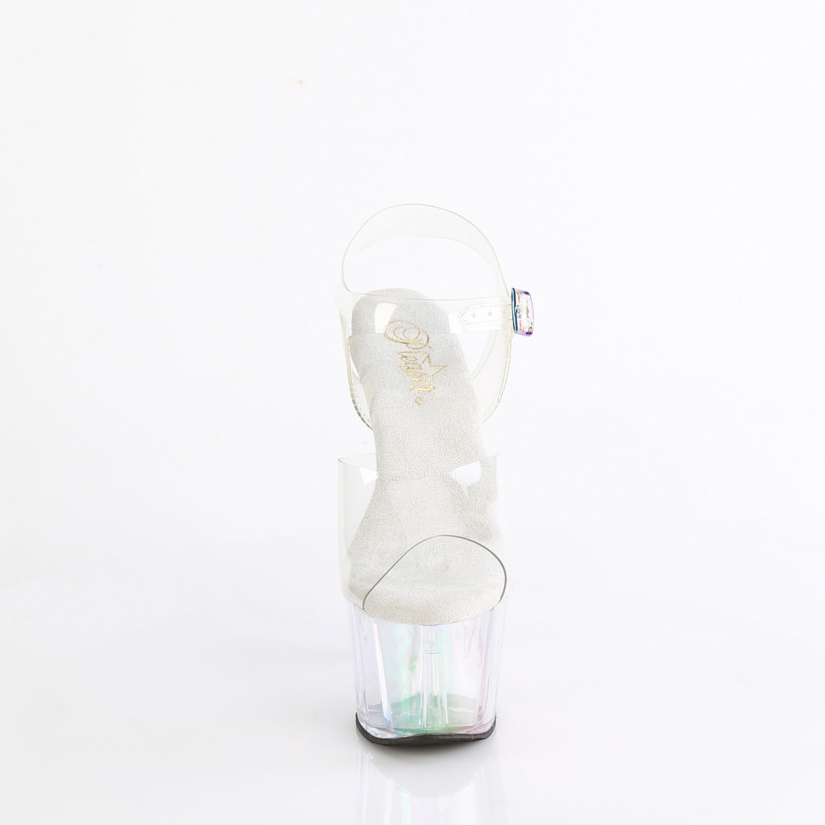 Pleaser ADORE-708ht clr/holo tinto