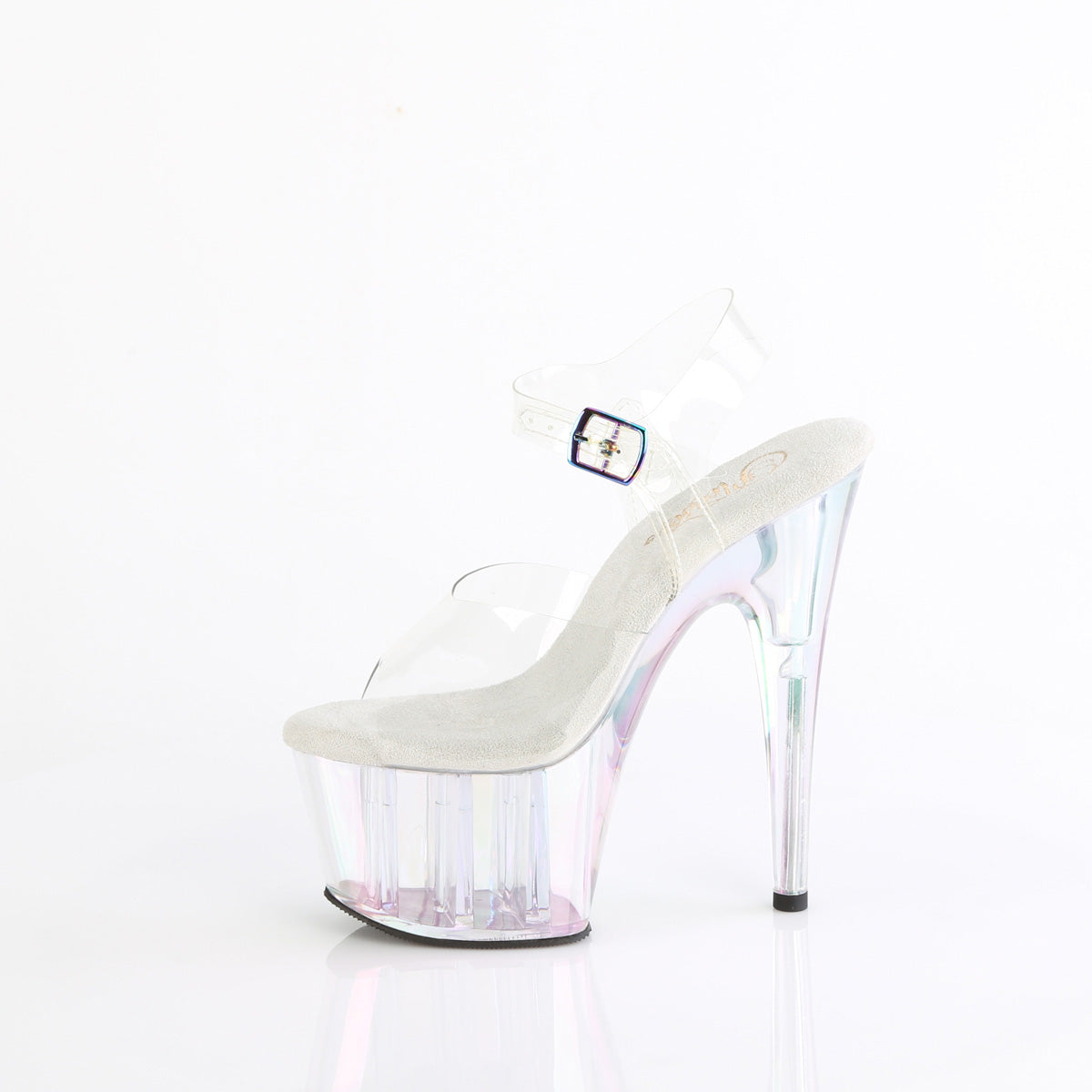 Pleaser ADORE-708ht clr/holo tinto