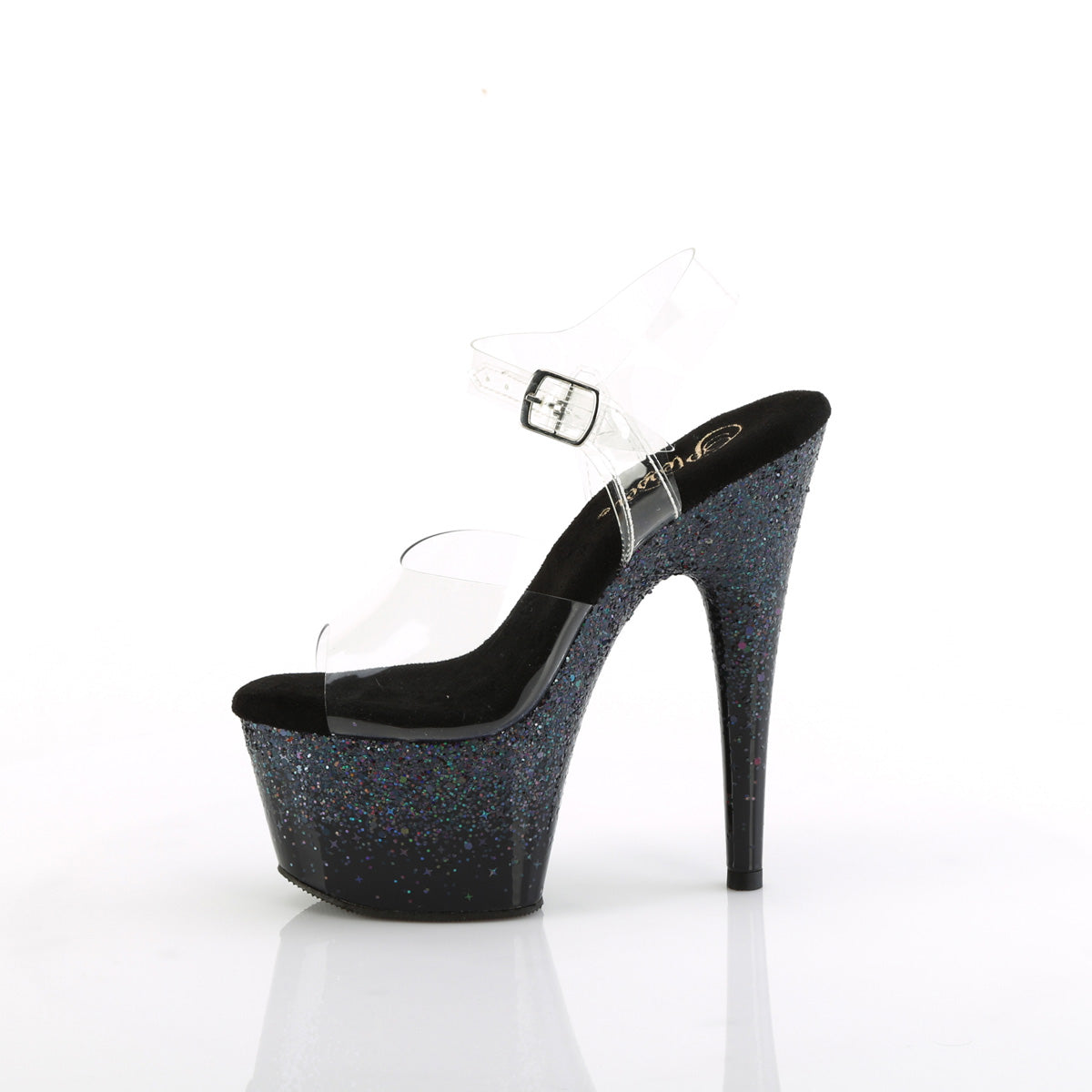 Pleaser ADORE-708SS CLR/BLK Multitter