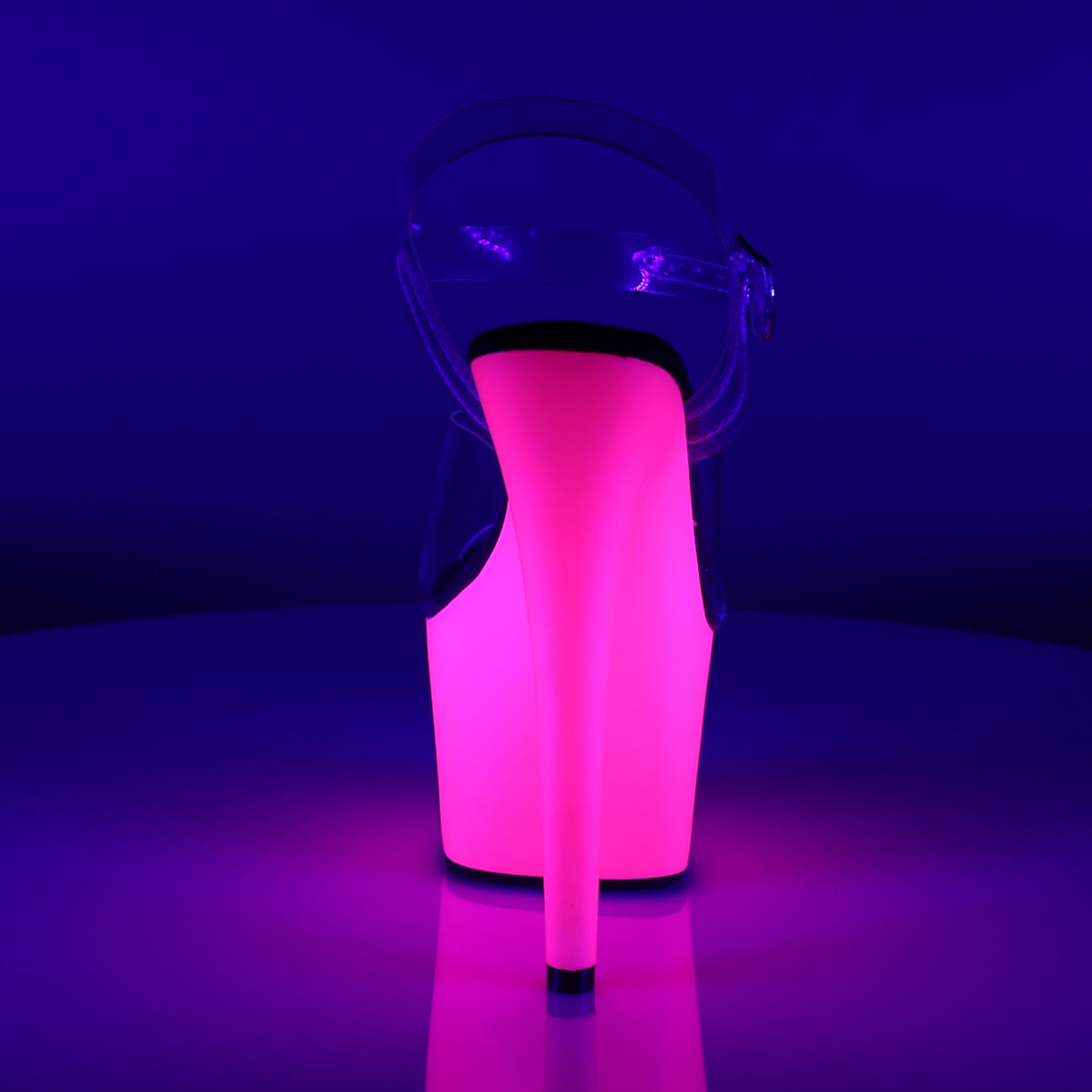 Pleaser Sandali da donna ADORE-708uv clr / neon rosa