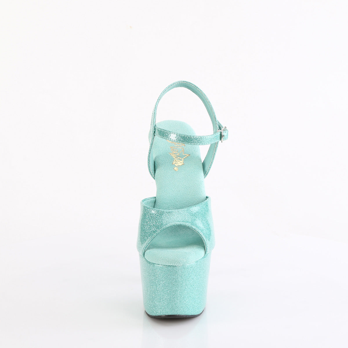 Pleaser ADORE-709GP Aqua Glitter pat/m