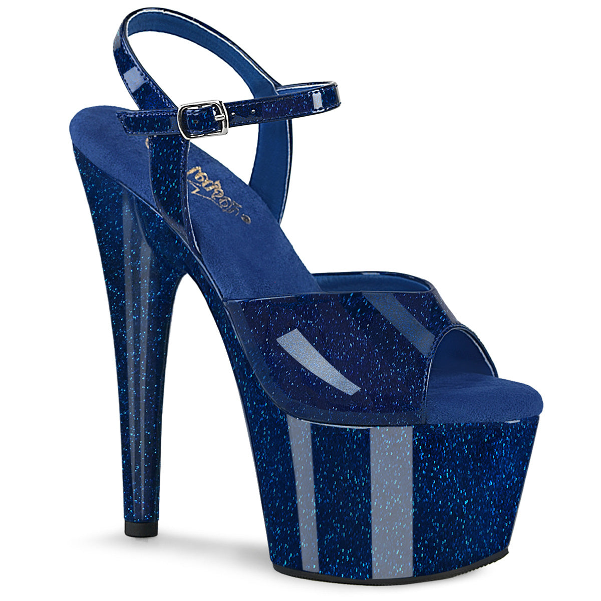 Pleaser ADORE-709gp blu navy pat/m