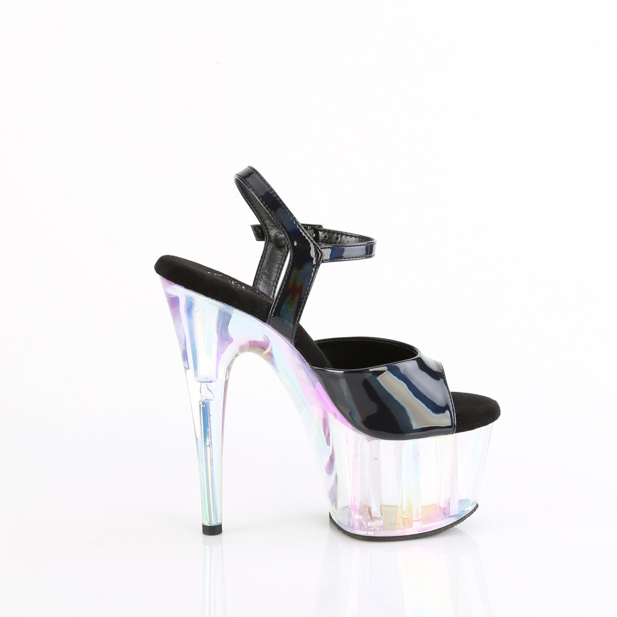Pleaser ADORE-709ht blk holo/holo tinto