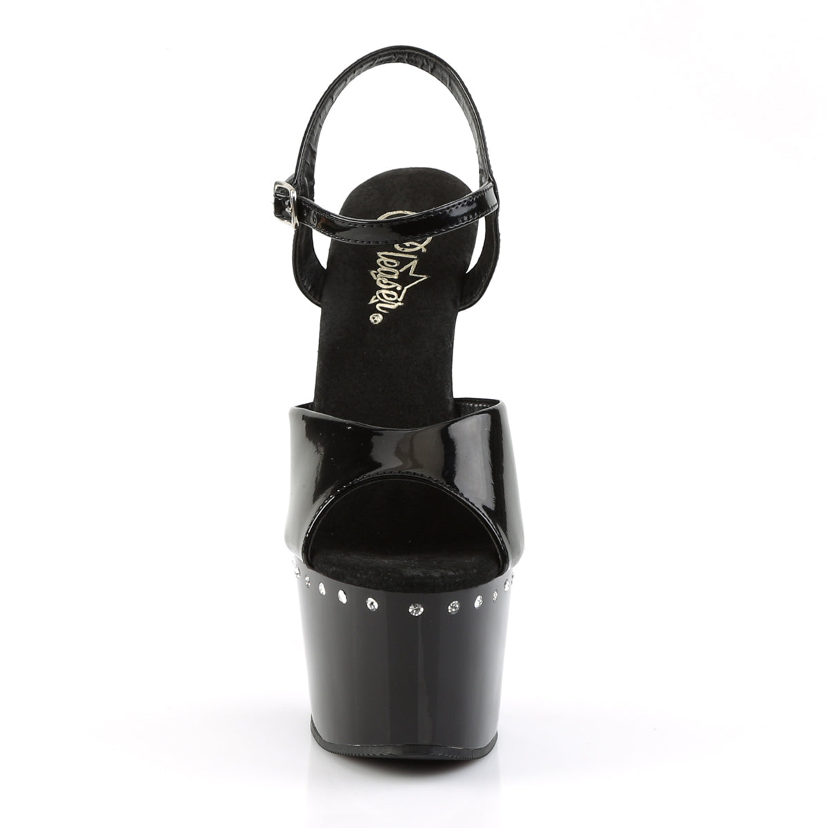 Pleaser Sandali da donna ADORE-709LS BLK / BLK