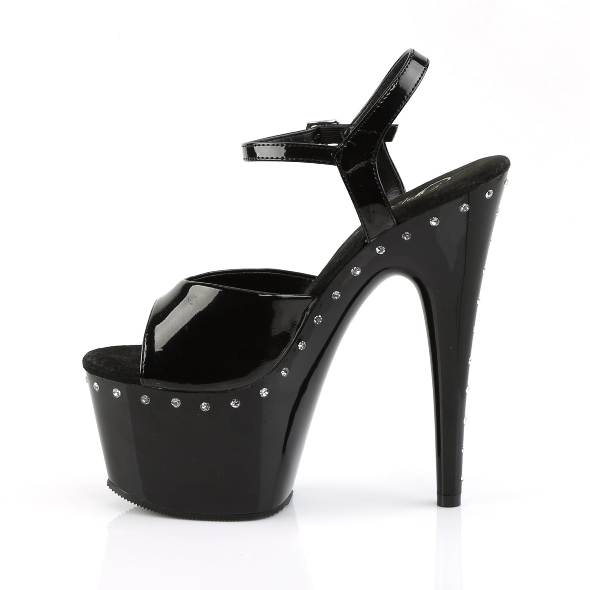Pleaser Sandali da donna ADORE-709LS BLK / BLK