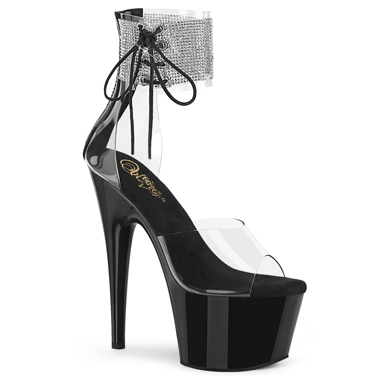 Pleaser Sandali da donna ADORE-724rs CLR / BLK