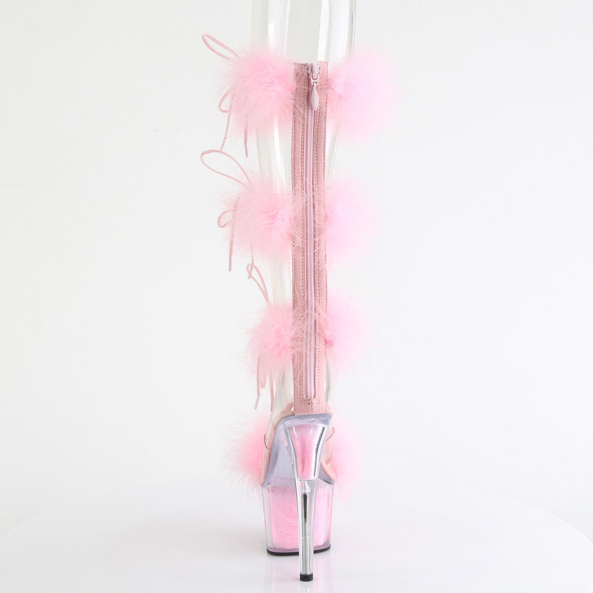 Pleaser ADORE-728f Clr-B. Pelliccia rosa/m