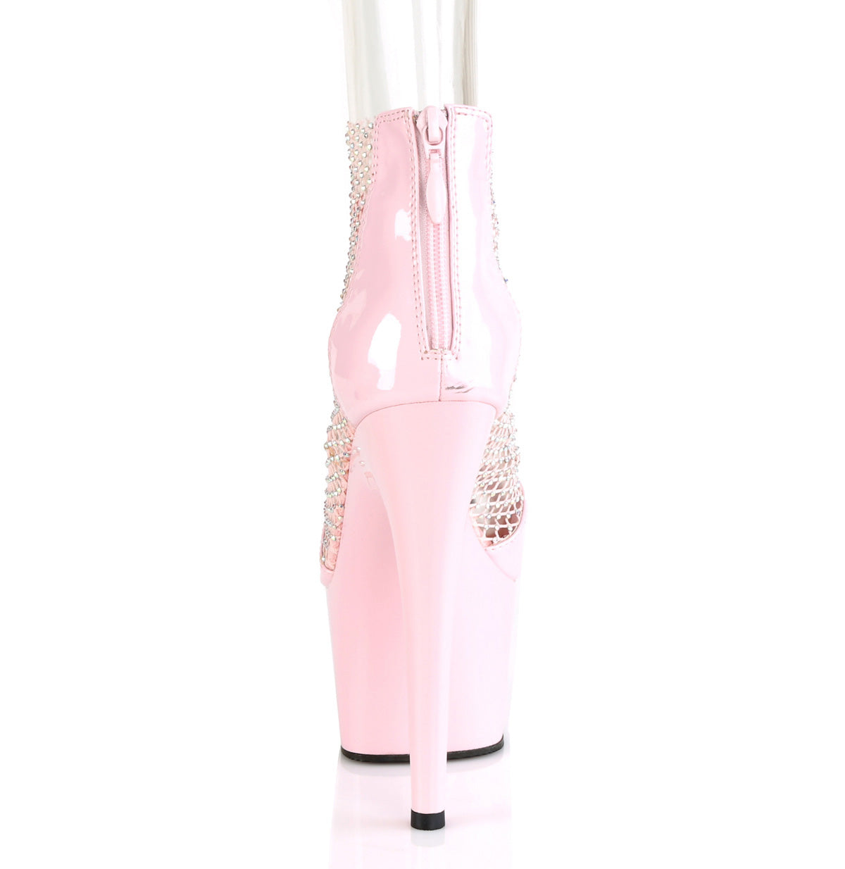 Pleaser Sandali da donna ADORE-765RM B. MESH PAT-RS ROSA / B. Rosa