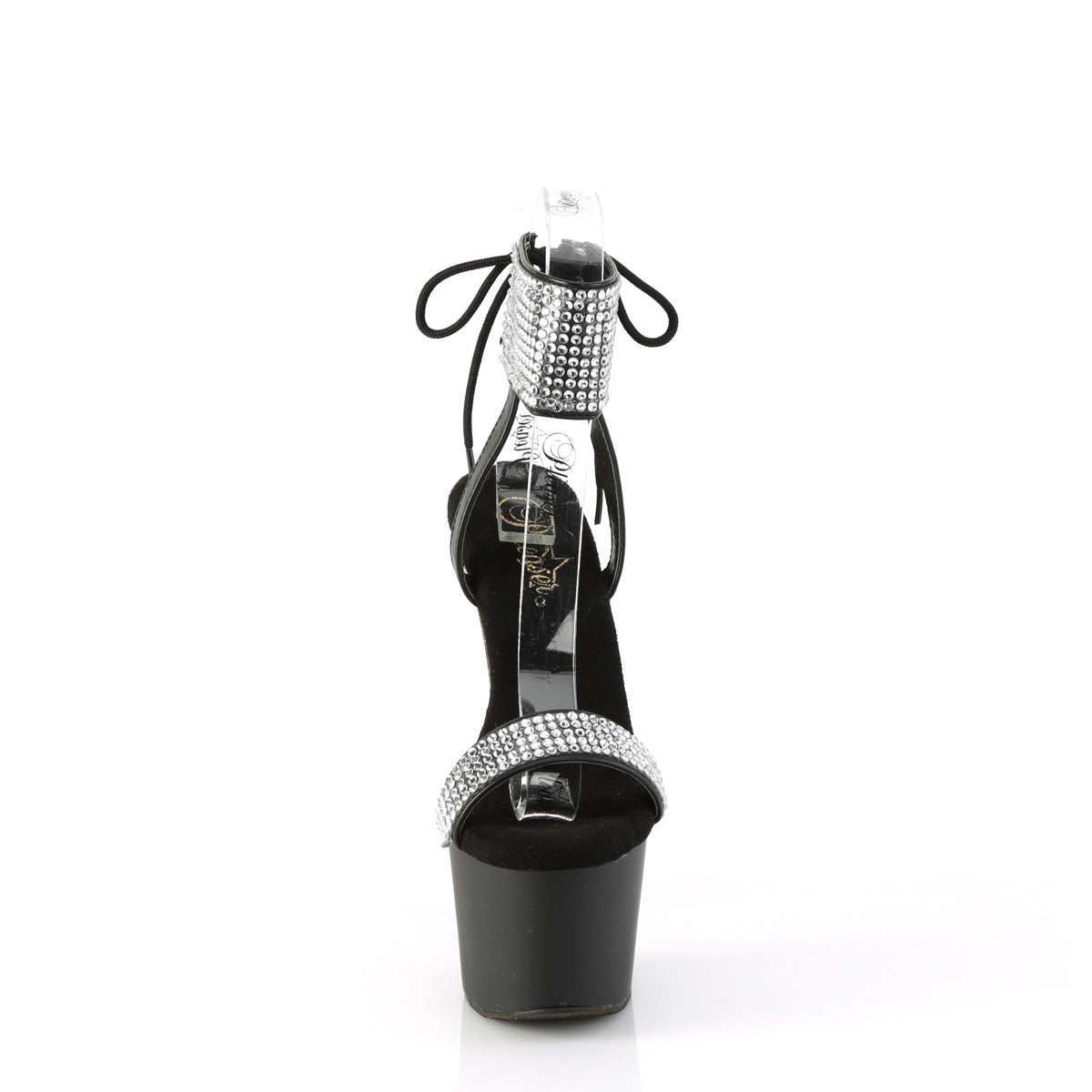 Pleaser ADORE-770 BLK Fux Leather-RS/BLK MATTE