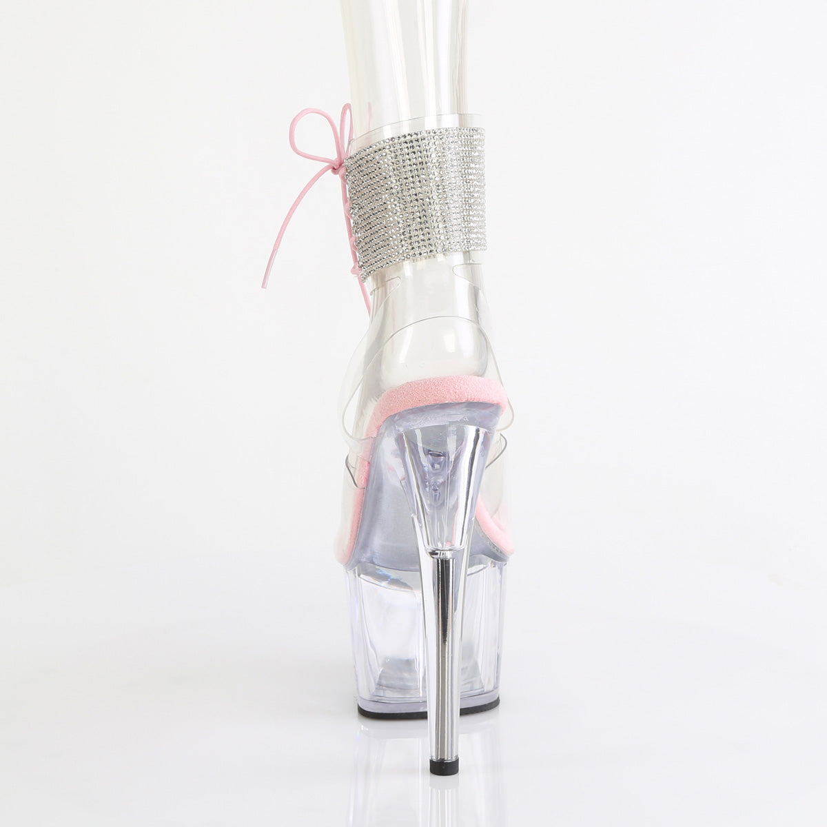 Pleaser ADORE-791-2RS CLR-B. Rosa/clr