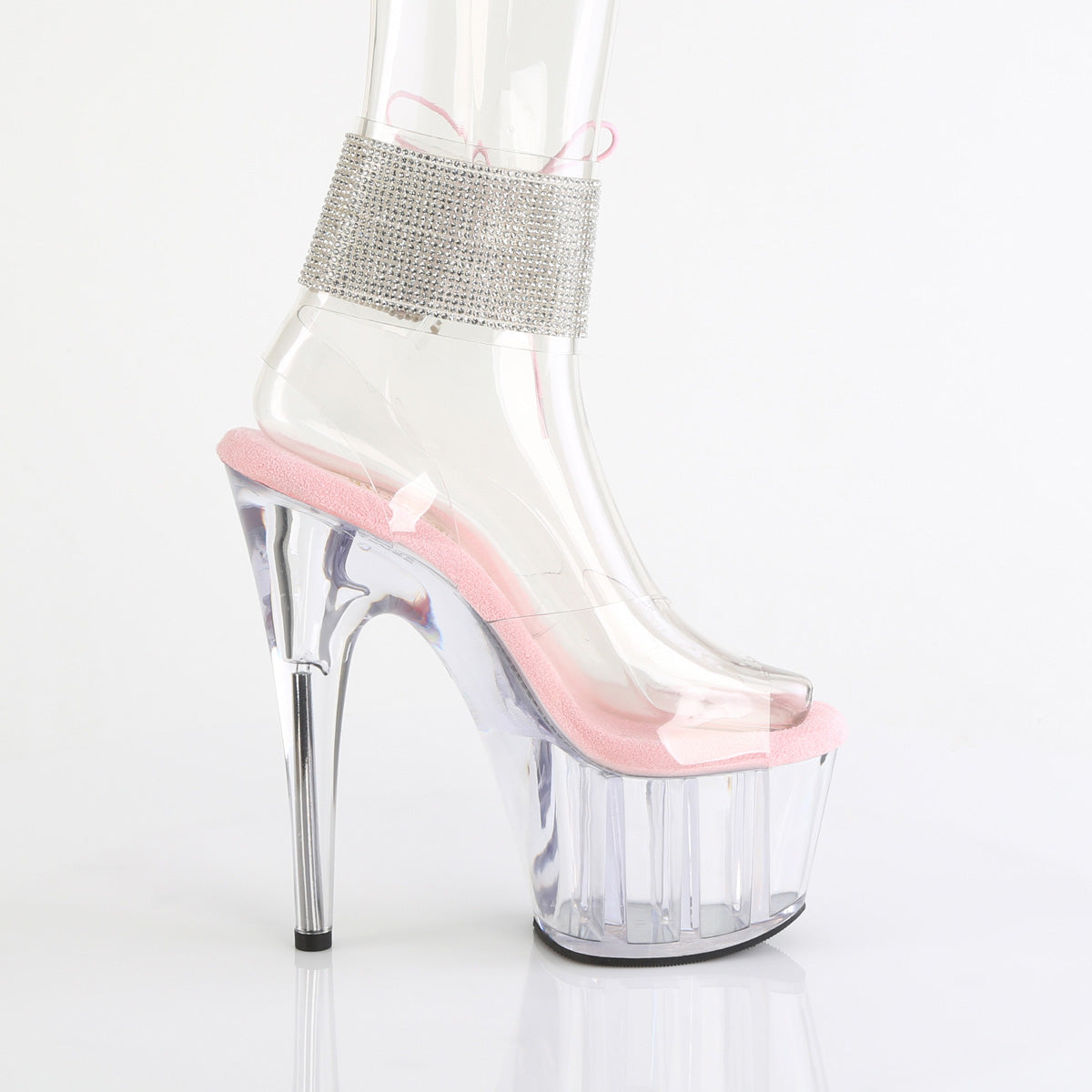 Pleaser ADORE-791-2RS CLR-B. Rosa/clr