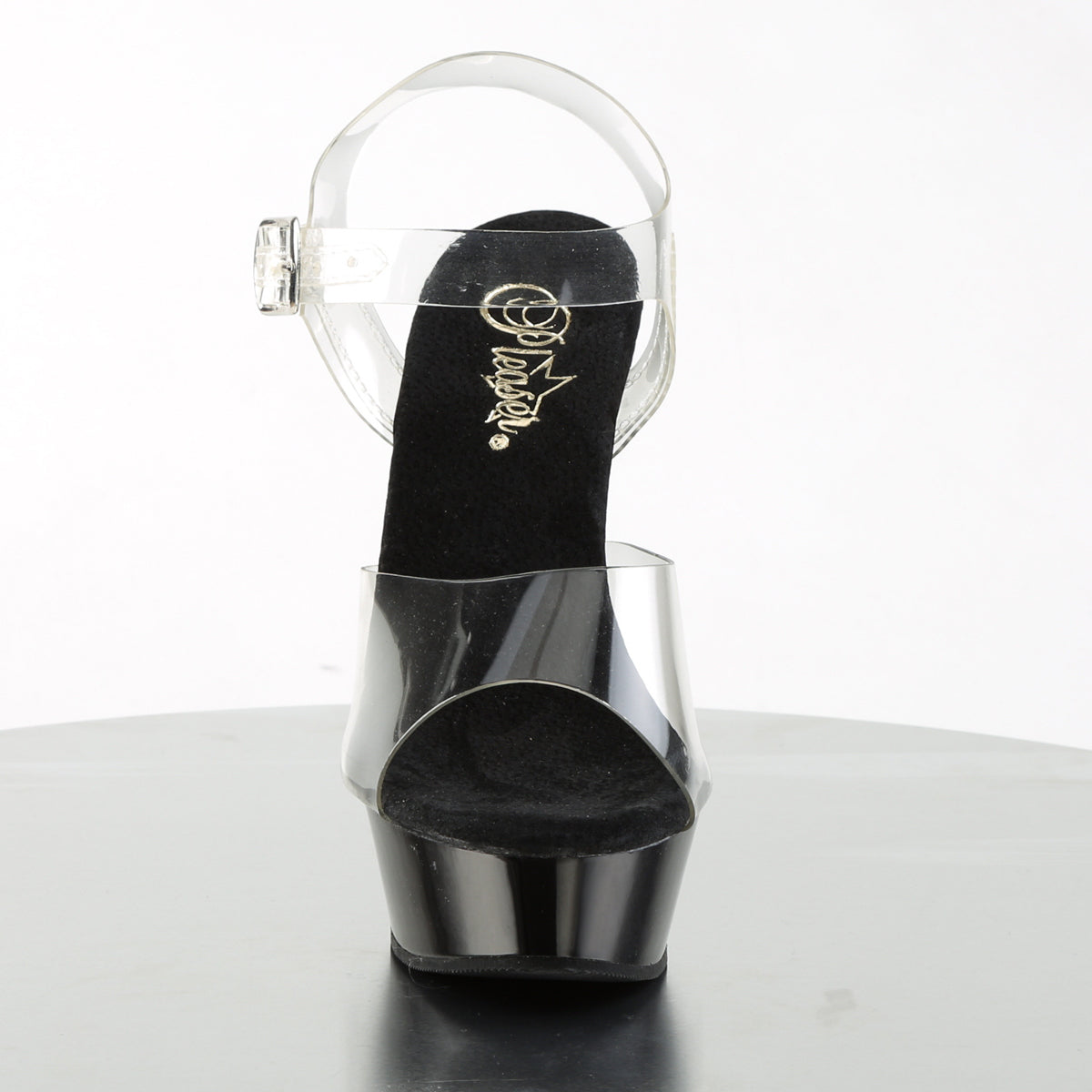 Pleaser Sandali da donna ALLURE-608 CLR / BLK