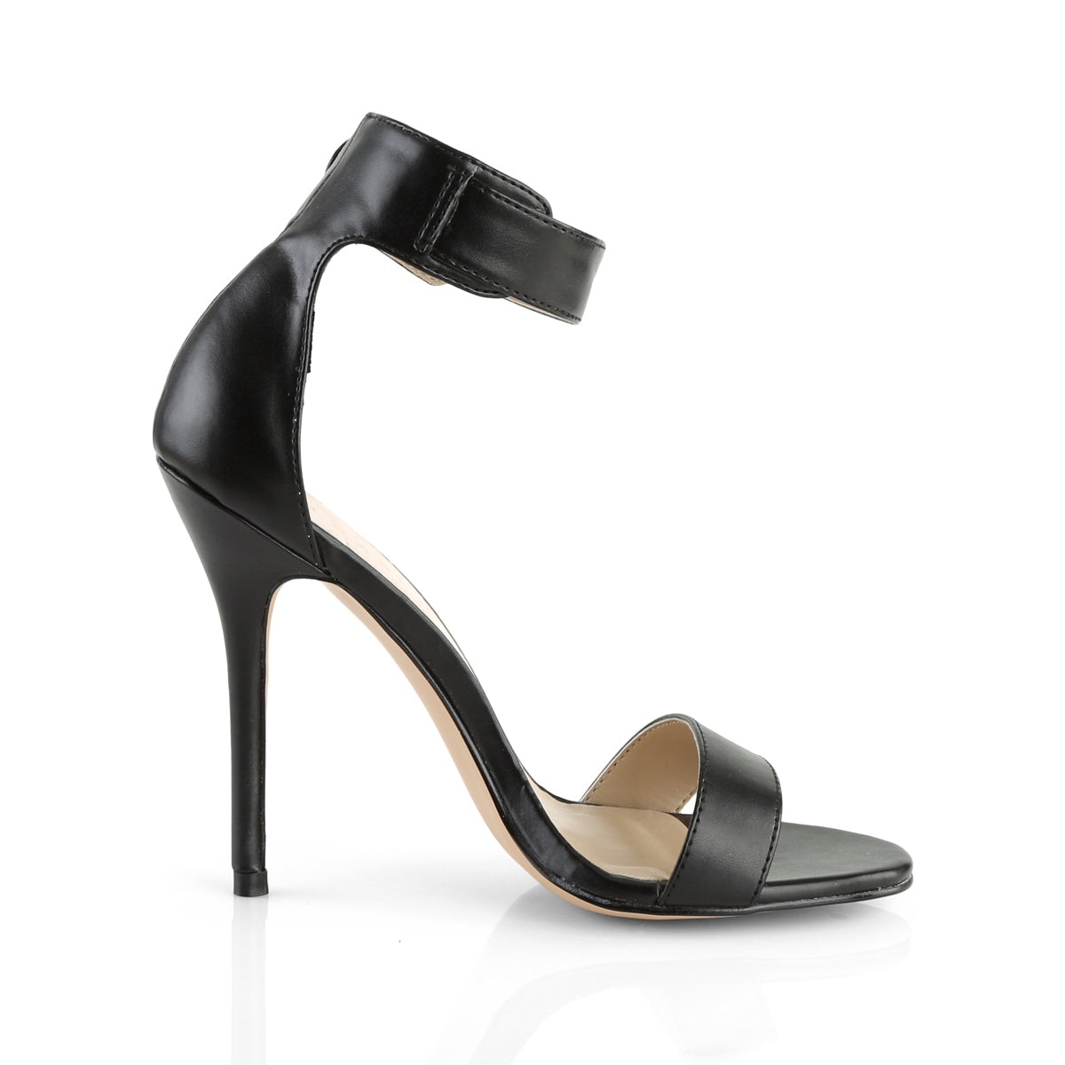 Pleaser Pompe da donna AMUSE-10 BLK PU.