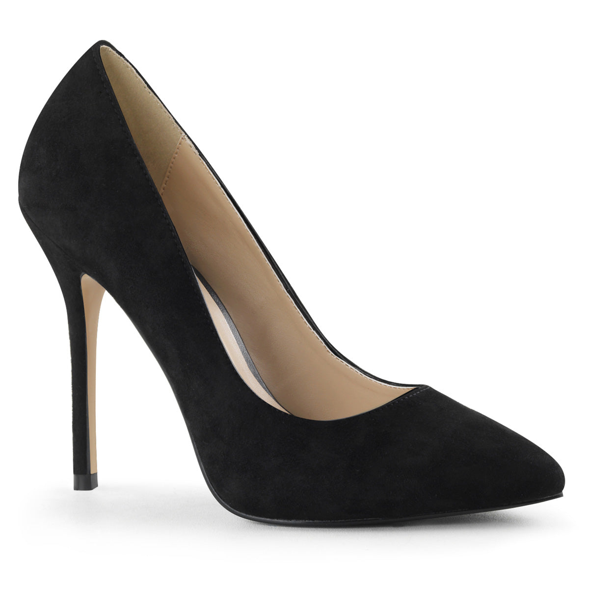 Pleaser Pompe da donna AMUSE-20 Blk Suede