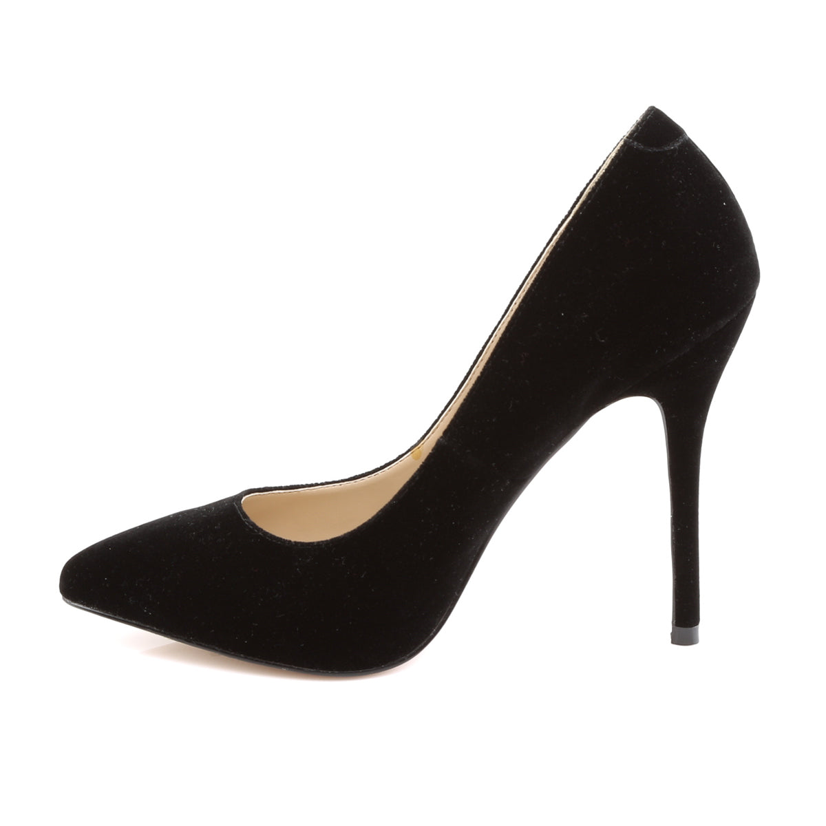 Pleaser Pompe da donna AMUSE-20 Blk Velvet.