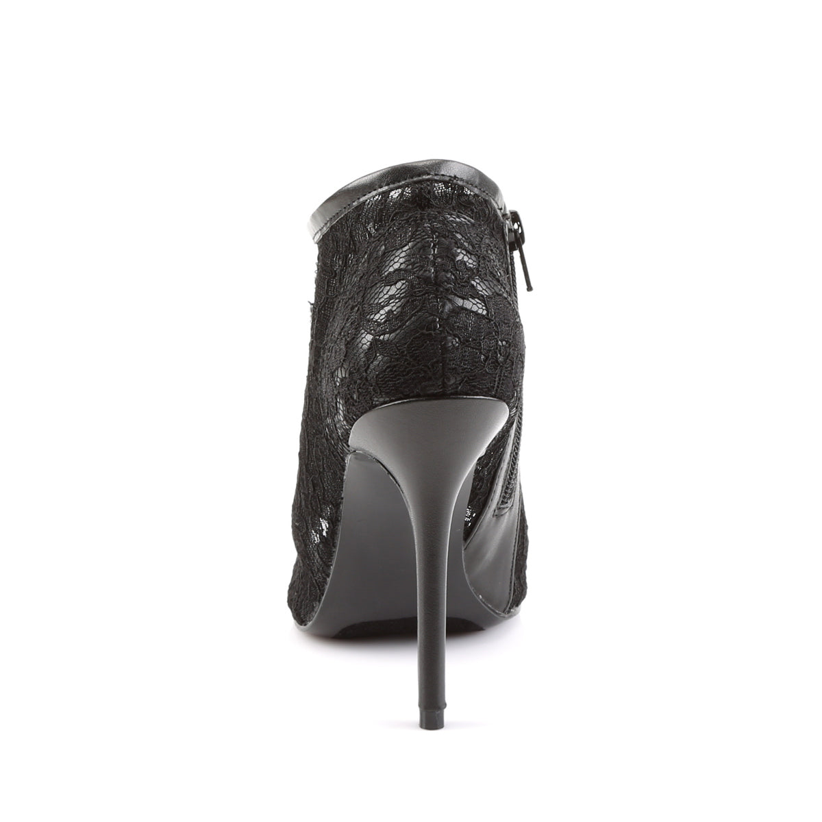 Fabulicious Sandali da donna AMUSE-56 Blk Lace-Mesh