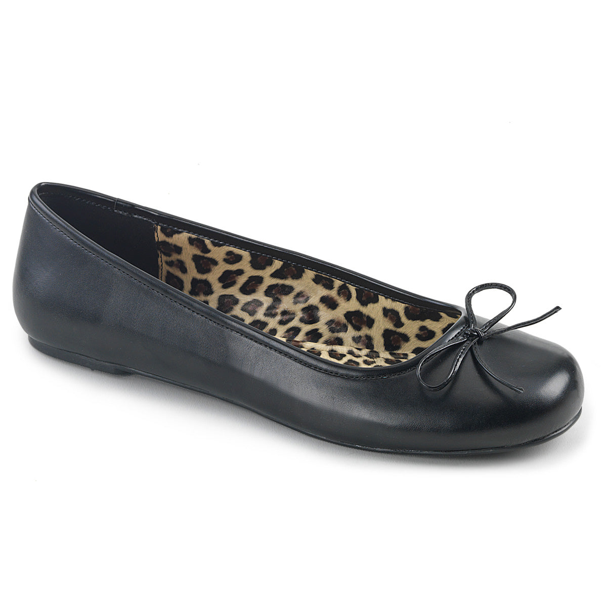 Pleaser Pink Label Pompe da donna ANNA-01 Blk in ecopelle