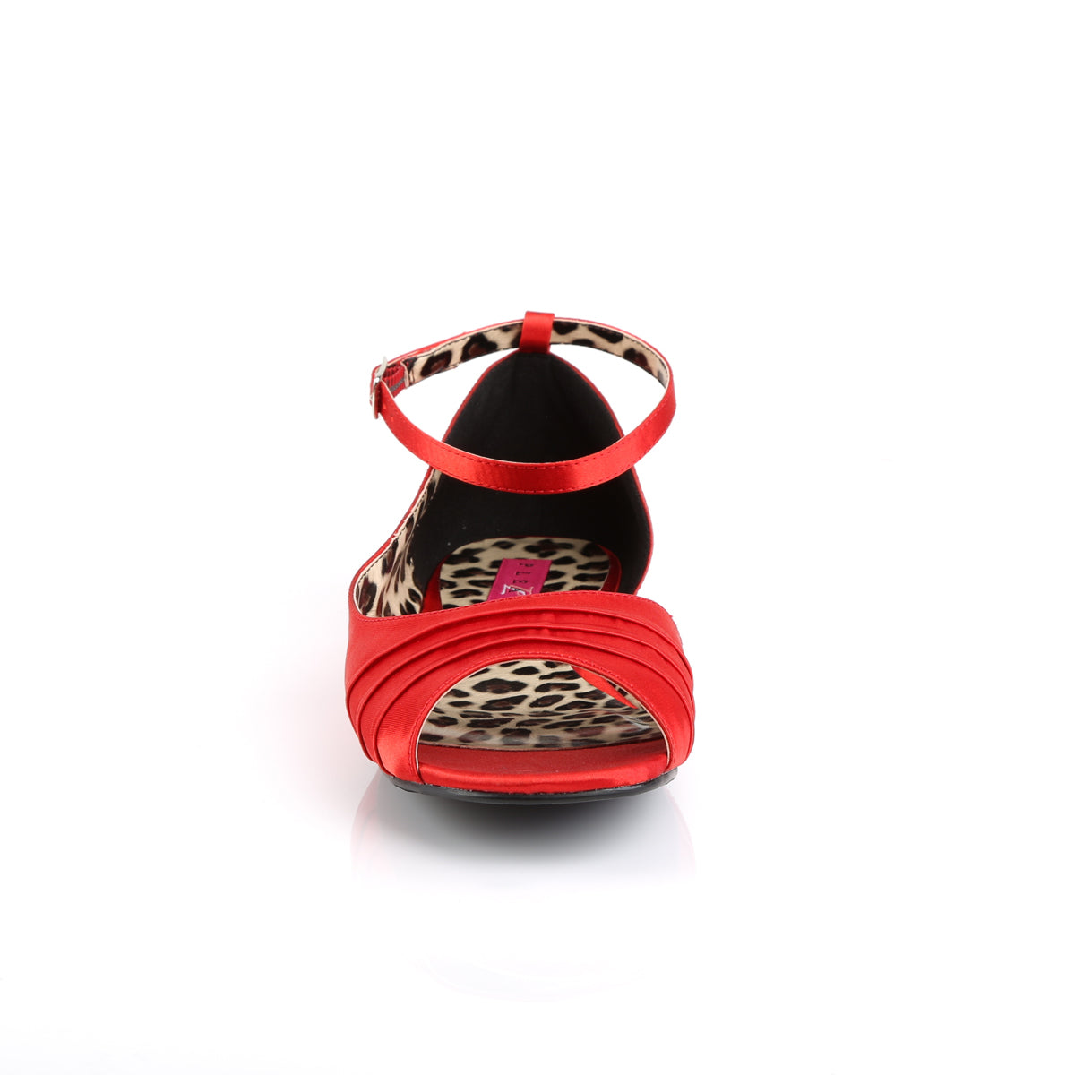 Pleaser Pink Label Pompe da donna ANNA-03 raso rosso