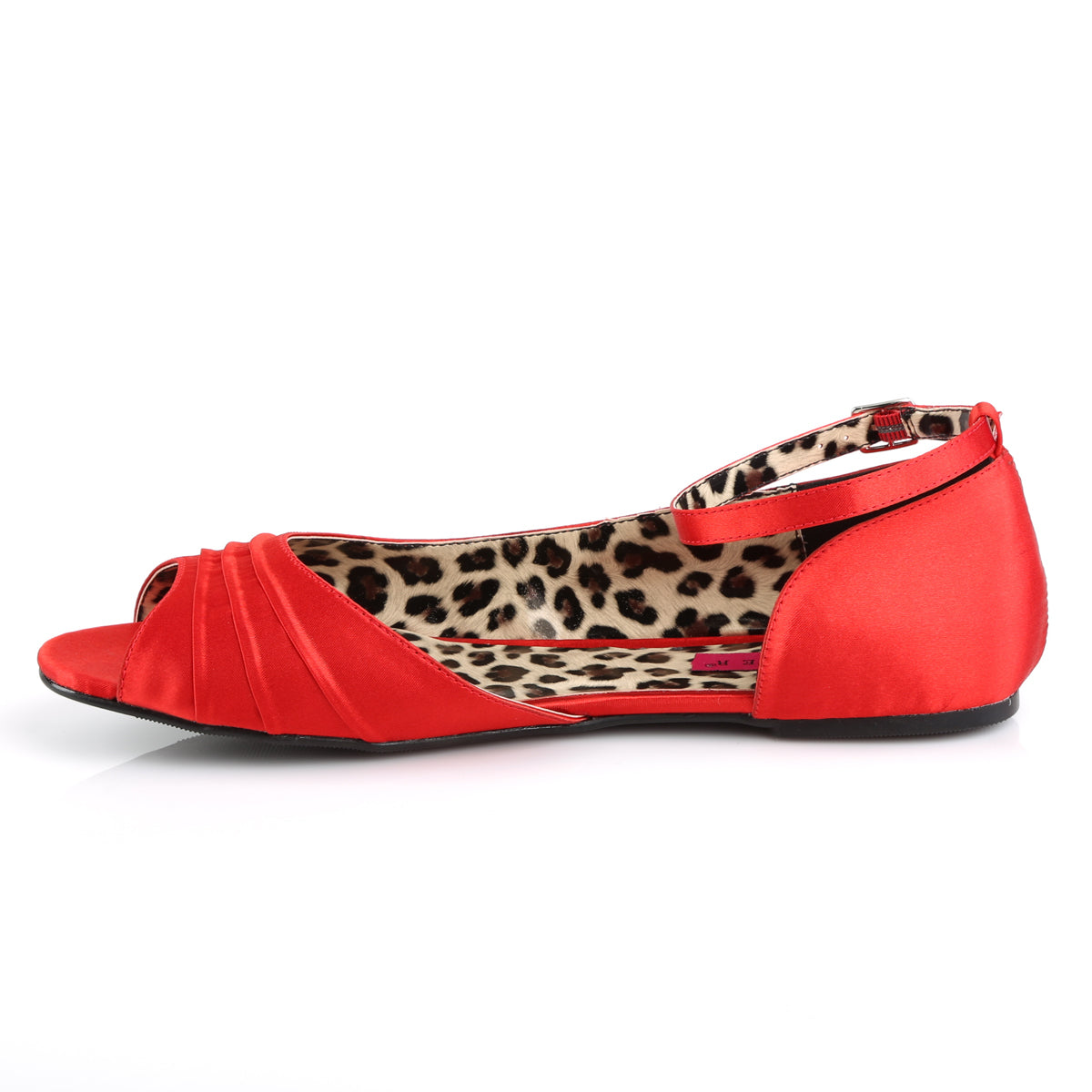 Pleaser Pink Label Pompe da donna ANNA-03 raso rosso