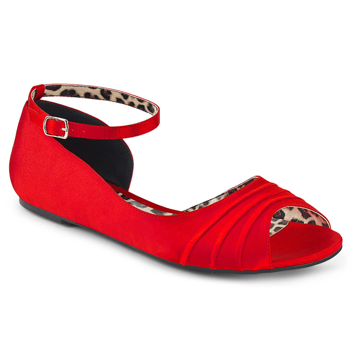 Pleaser Pink Label Pompe da donna ANNA-03 raso rosso