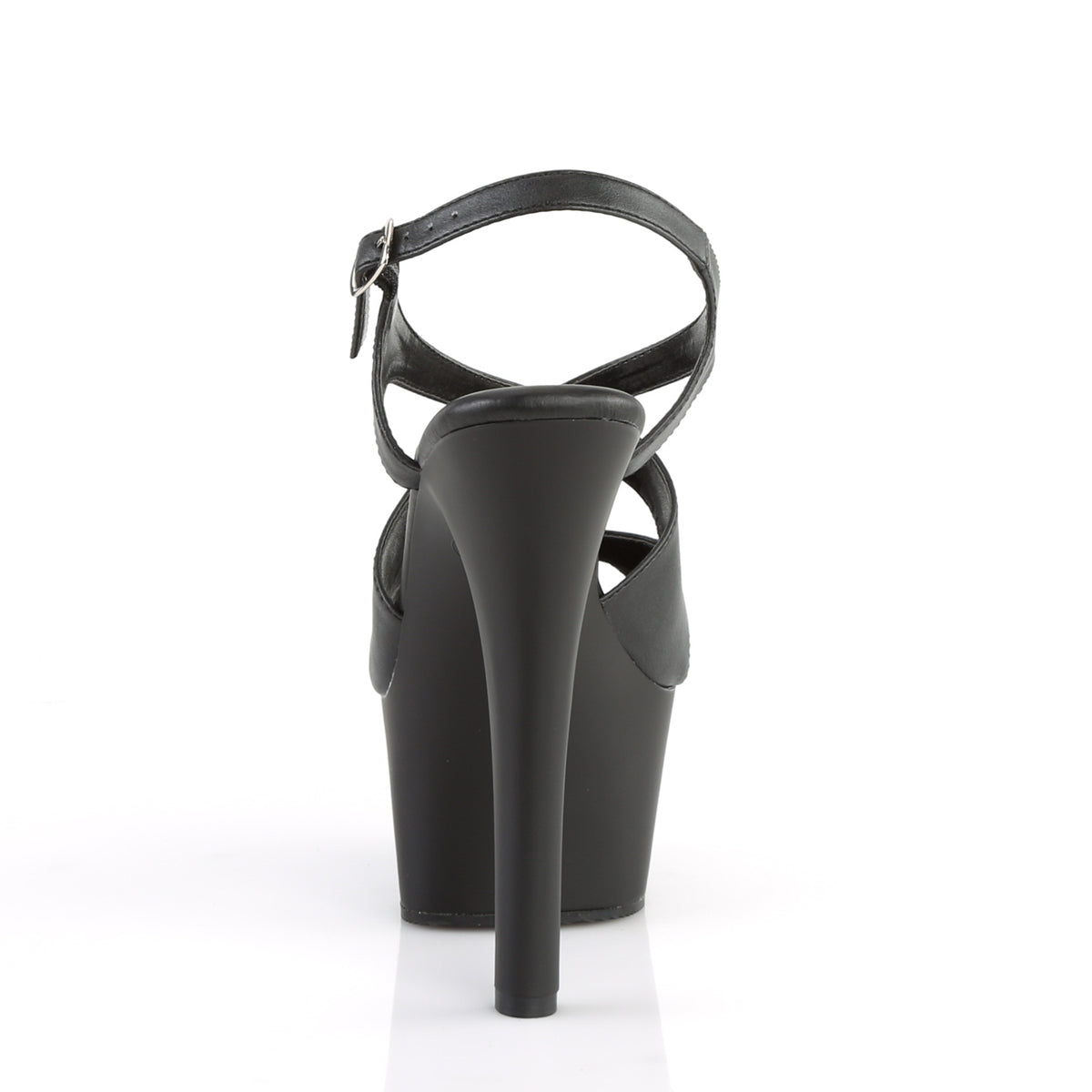 Pleaser Sandali da donna ASPIRE-630 BLK in ecopelle / Blk Matte