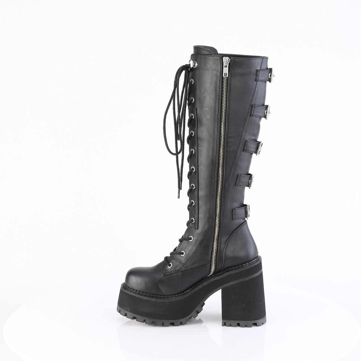 DemoniaCult   ASSAULT-218 pelle vegana BLK