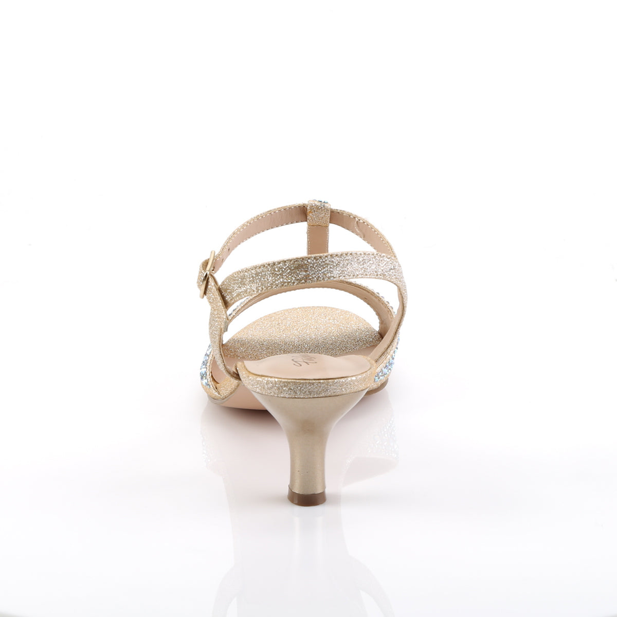 Fabulicious Sandali da donna AUDREY-05 tessuto nude shimmering