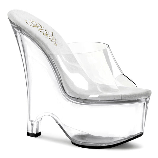 Pleaser Sandali da donna BEAU-601 CLR / CLR