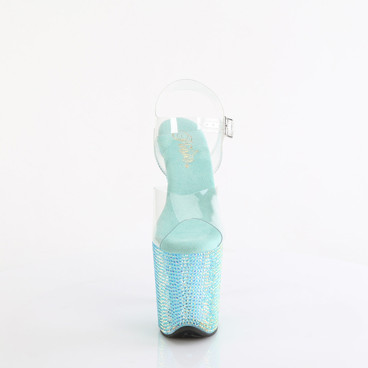 Pleaser BEJEWELED-808RRS Clr/Aqua RS