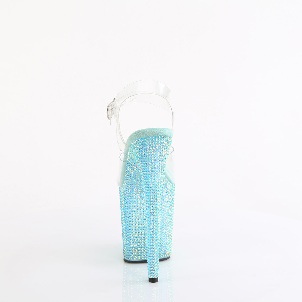 Pleaser BEJEWELED-808RRS Clr/Aqua RS